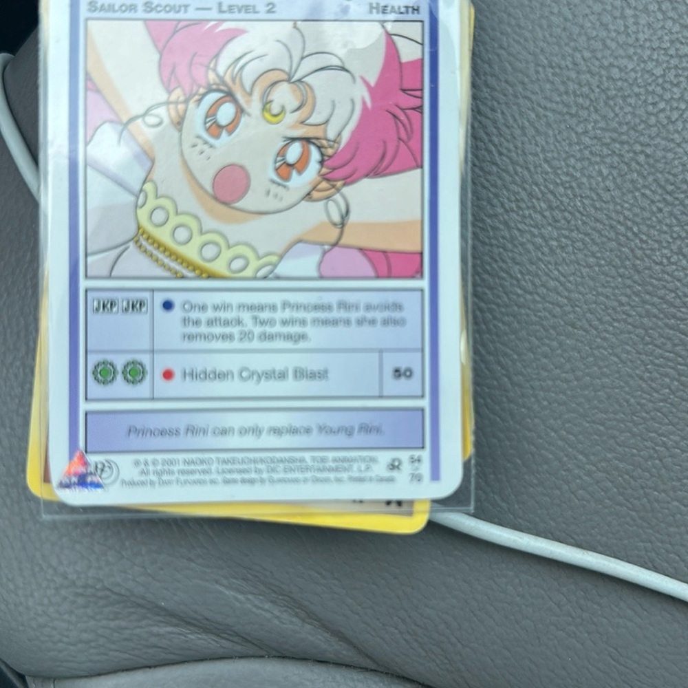 Princess Rini Sailor Scout Card